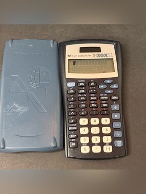 Texas Instruments - TI-30X IIS Scientific Calculator Tested Works